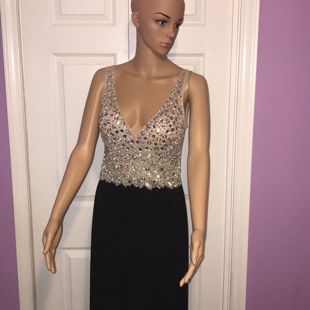 Blondie nites black party dress